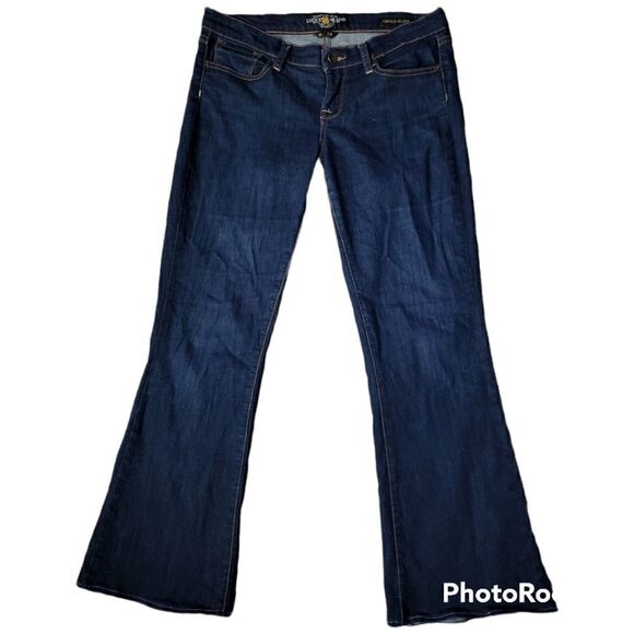 Lucky BRAND CHARLIE FLARE DARK WASH JEANS 29 - Picture 6 of 16